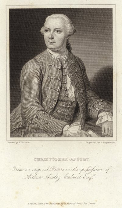 Christopher Anstey - Écrivain et poète anglais (1724 ? 1805) - English School