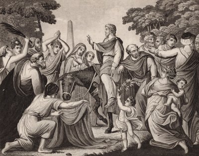 Entrée du Christ à Jérusalem - English School