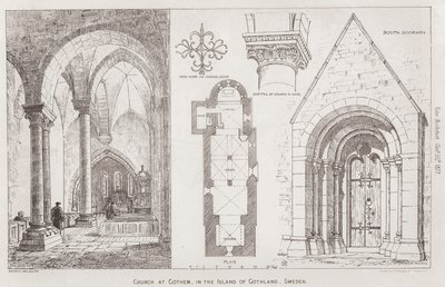 Église à Gothem, dans l