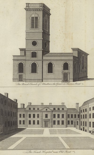 Église Allhallows the Great, Thames Street et l