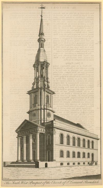 Église St Leonard, Shoreditch - English School