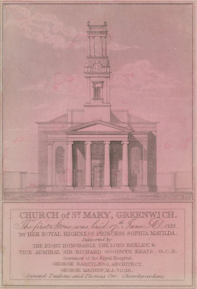 Église Sainte-Marie, Greenwich - English School