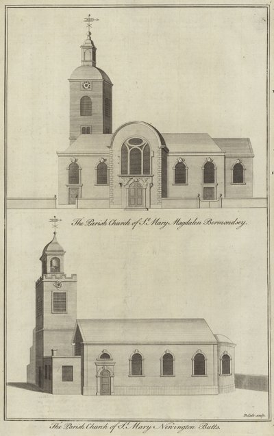 Église St Mary Magdalen, Bermondsey et Église St Mary, Newington Butts - English School