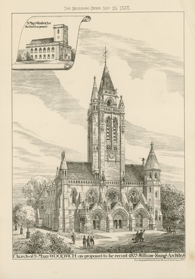 Église Sainte-Marie à Woolwich - English School