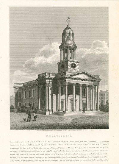 Église de St Marylebone, Londres - English School