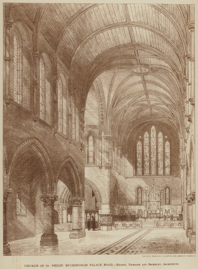 Église Saint-Philippe, Buckingham Palace Road - English School