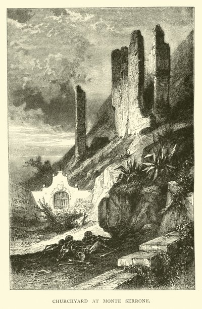 Cimetière à Monte Serrone - English School