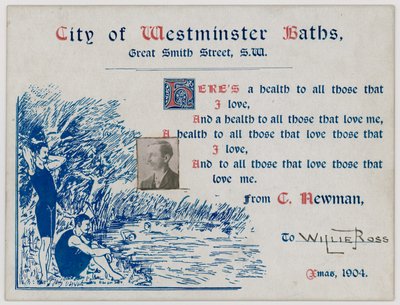Bains de la ville de Westminster, Great Smith Street, 1904 - English School