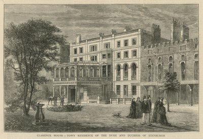 Clarence House, résidence du duc et de la duchesse d