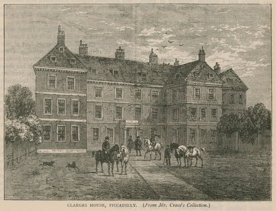 Clarges House, Piccadilly, Londres - English School