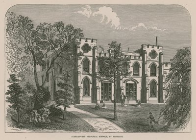 Écoles paroissiales de Clerkenwell à Highgate, Londres - English School