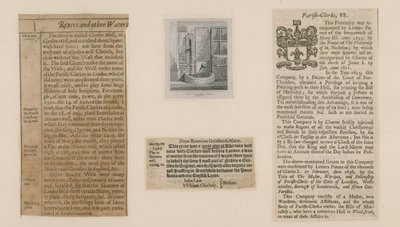 Puits des Clercs, Clerkenwell - English School