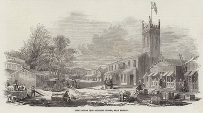 Usines de construction en fer de Clift-House, près de Bristol - English School