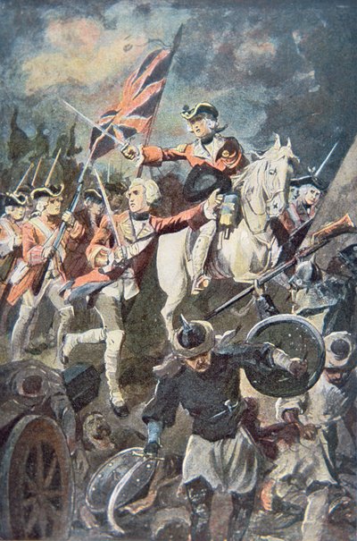 Clive à Plassey - English School