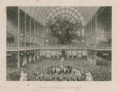 Clôture de la Grande Exposition - English School