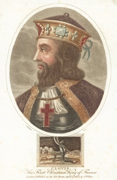 Clovis Ier, premier roi chrétien des Francs - English School