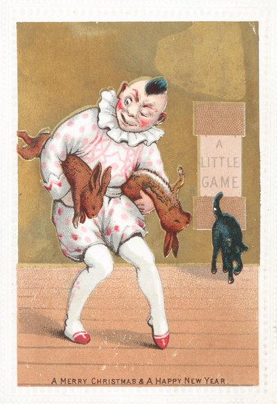 Clown volant des lapins - English School