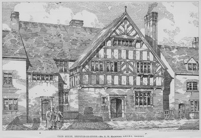Club House, Shipston-on-Stour (gravure) - English School