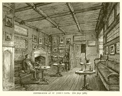 Salle de café à St. Johns Gate - English School