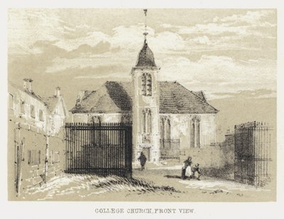 Église du Collège, vue de face - English School