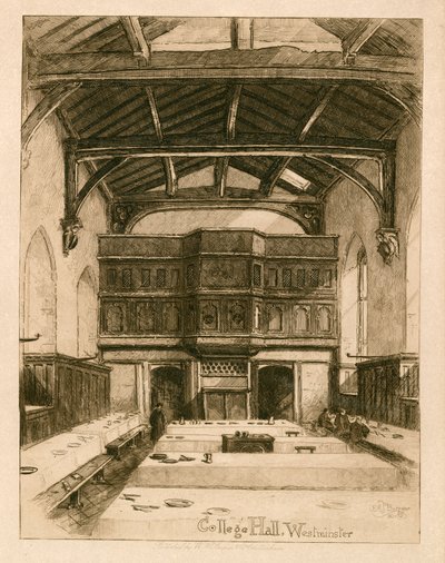 Salle du collège à l