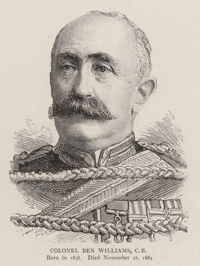 Colonel Ben Williams, CB - English School