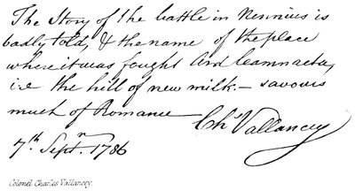 Colonel Charles Vallancey - English School