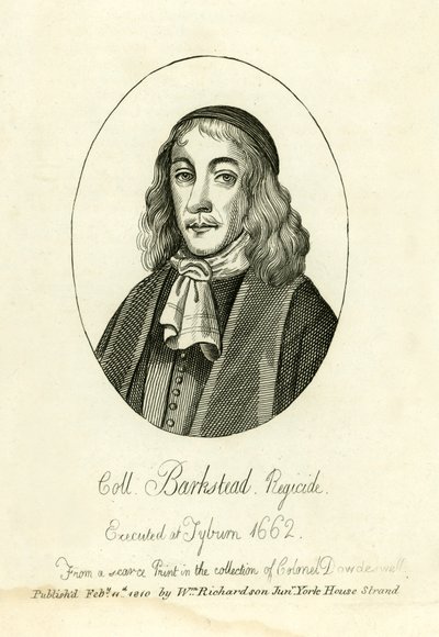 Colonel John Barkstead - English School
