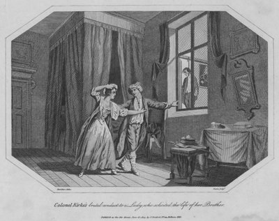 La conduite brutale du colonel Kirke envers une dame qui sollicitait la vie de son frère - English School