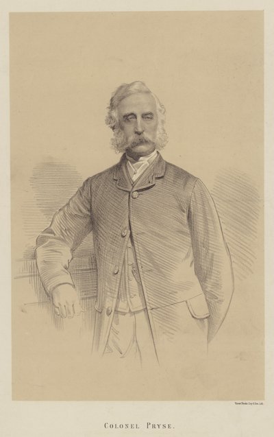 Colonel Pryse (lithographie) - English School