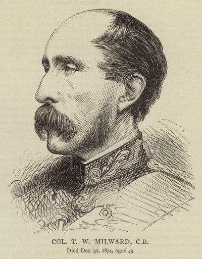 Colonel T W Milward, CB - English School