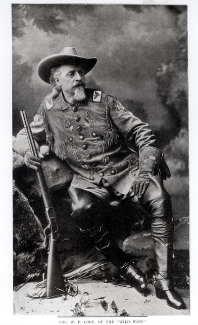 Colonel William Frederick Cody, également connu sous le nom de Buffalo Bill, 1903 - English School
