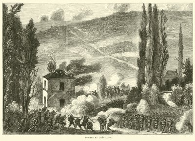 Combat à Châtillon, octobre 1870 - English School