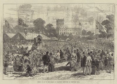 Majorité du Marquis de Stafford, Festivités à Trentham Hall - English School