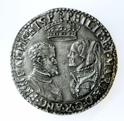 Shilling commémoratif pour le mariage de Philippe II d