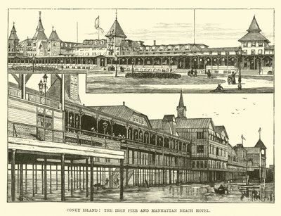 Coney Island, la jetée de fer et l