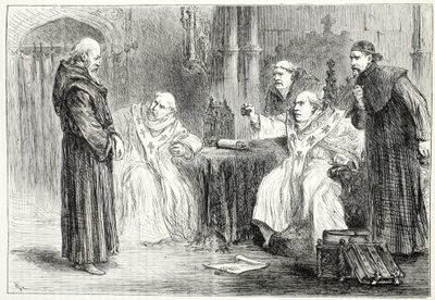 Conférence entre Thorpe et Arundel, illustration de L