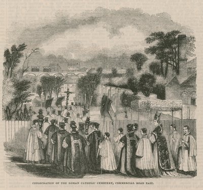 Consécration du cimetière catholique romain - English School