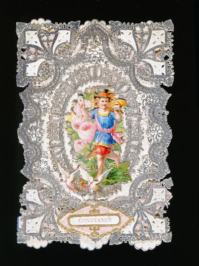 Constance, carte de Saint-Valentin, c.1860 - English School
