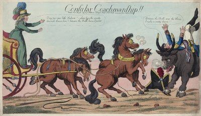 Consular Coachmanship!!, publié par William Holland, 22 mai - English School