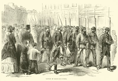 Convoi de déserteurs, Paris, octobre 1870 - English School
