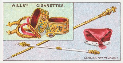Regalia du couronnement, 1 - English School