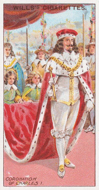 Couronnement de Charles Ier - English School