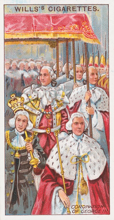Couronnement de George III - English School