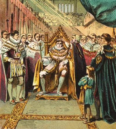 Couronnement de George IV - English School