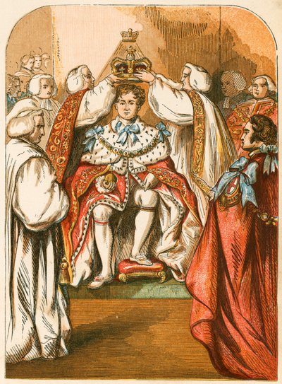 Couronnement de George IV - English School