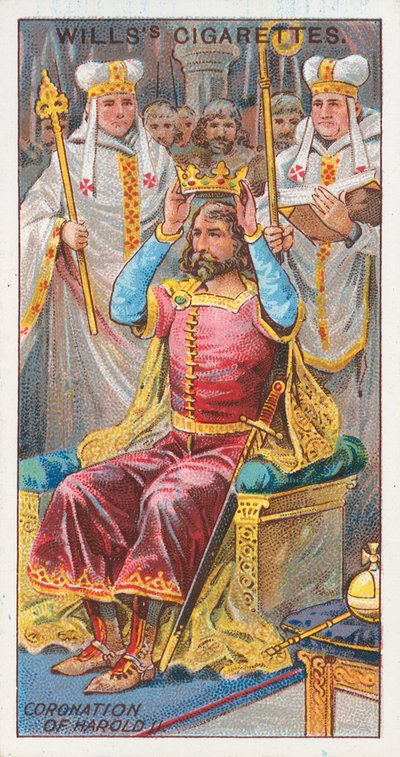 Couronnement de Harold II - English School