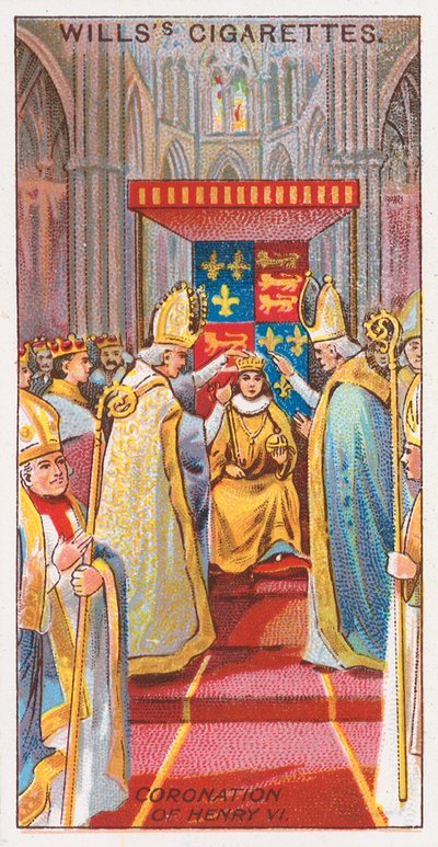 Couronnement de Henri VI - English School