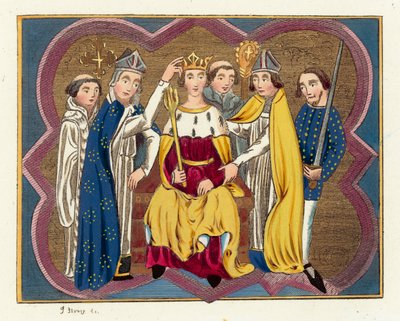 Couronnement du roi Richard II - English School