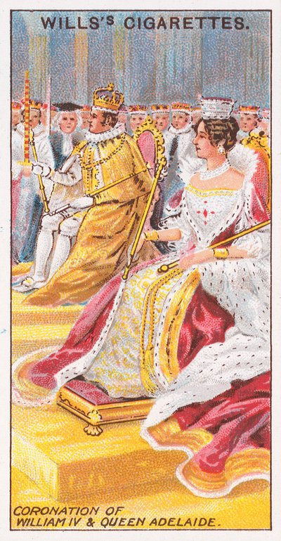 Couronnement de Guillaume IV et de la reine Adélaïde - English School